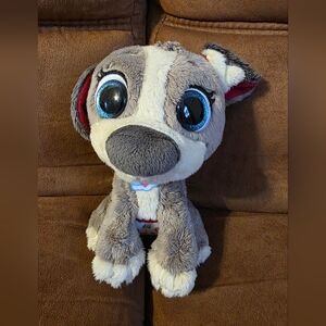 Disney TOTS Disney Jr Pablo 7" The Puppy Dog Plush Stuffed Animal Toy Blue Eyes